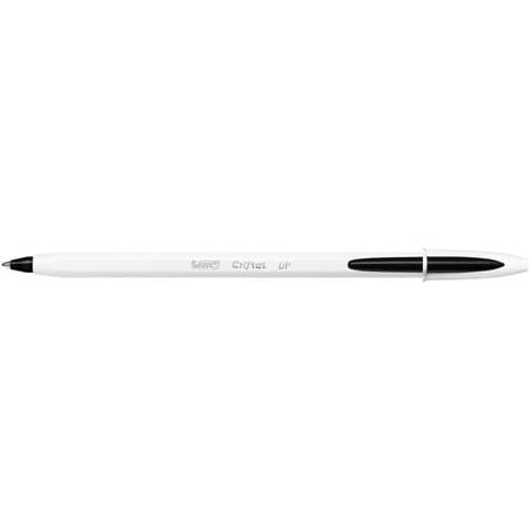 Penna a sfera con cappuccio BIC Cristal UP M 1,2 mm nero 949880